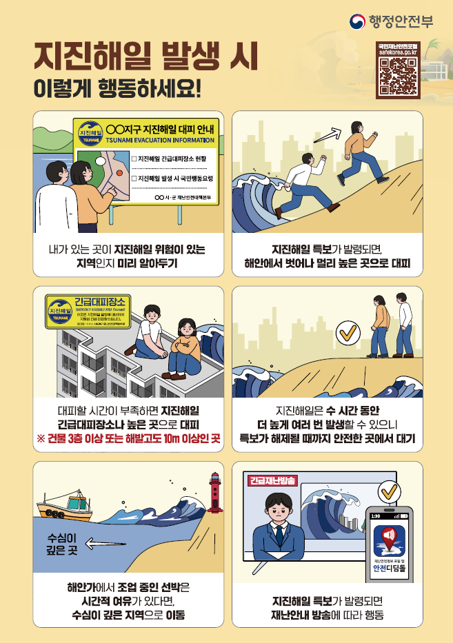 국민행동요령_지진해일