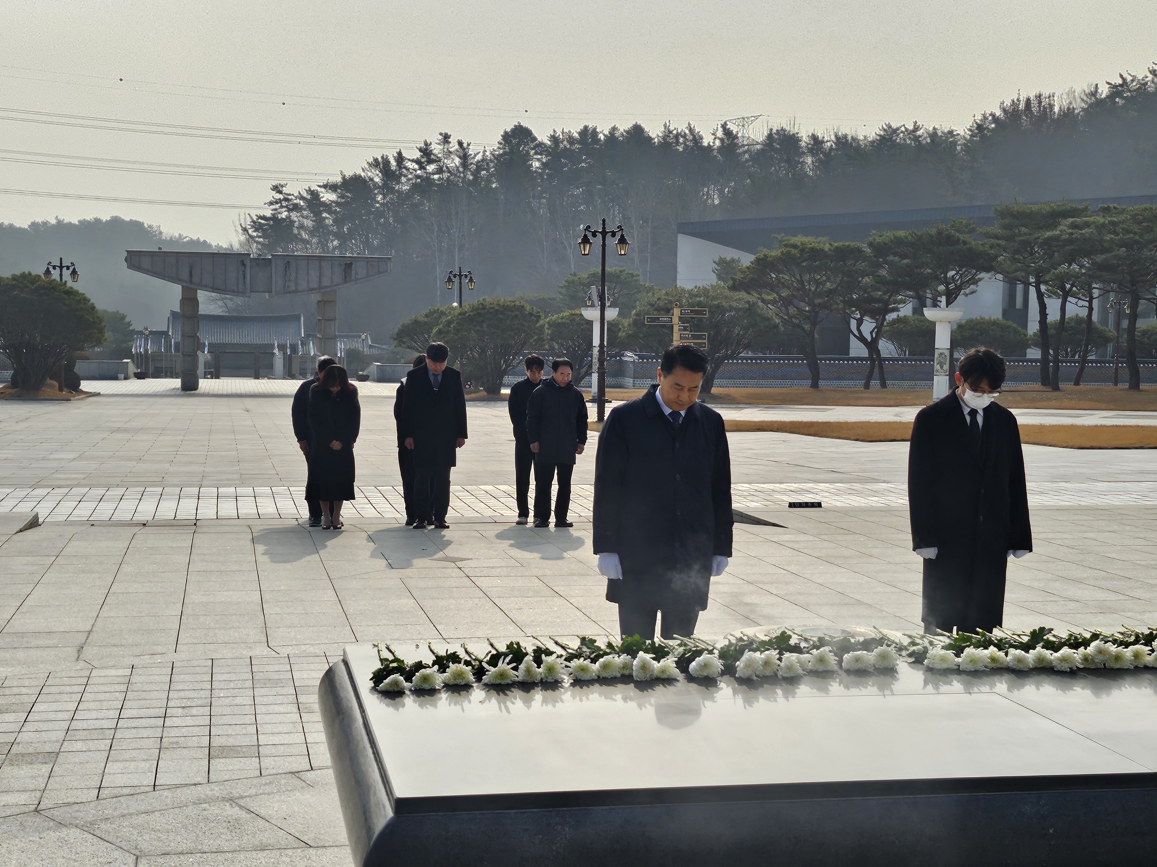 국립 5.18 민주묘지 신년 참배
